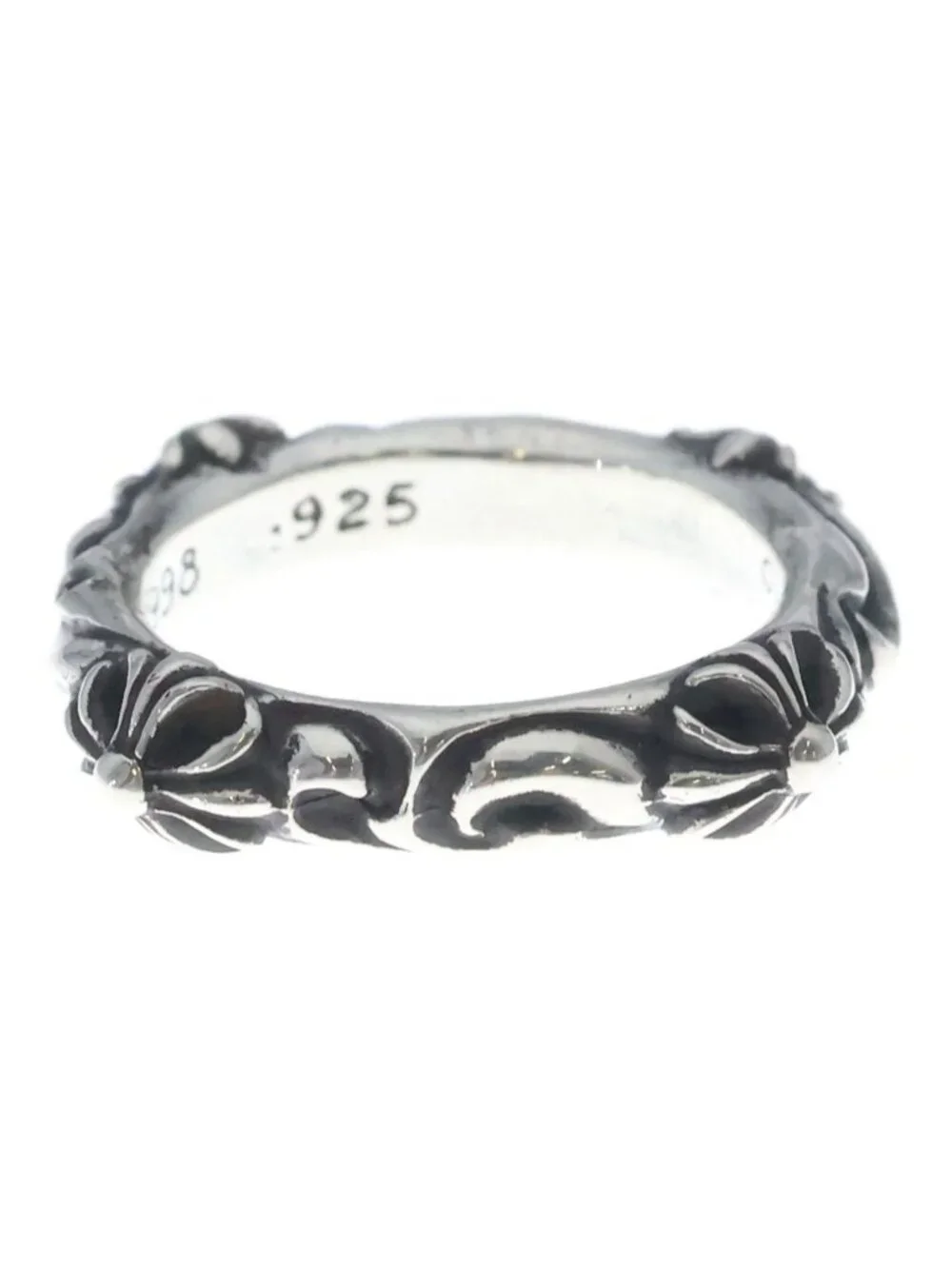 Chrome Hearts Sbt Band Ring Silver